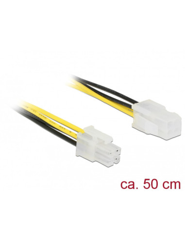 0,5 mt prolunga P4 4Pin - P4 4Pin M/F