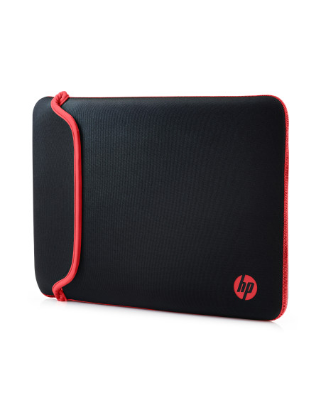 14" Sleeve per laptop Reversible, red/black, neoprene, double sided, HP 14" Sleeve per laptop Reversible, red/black, neoprene, double sided, HP