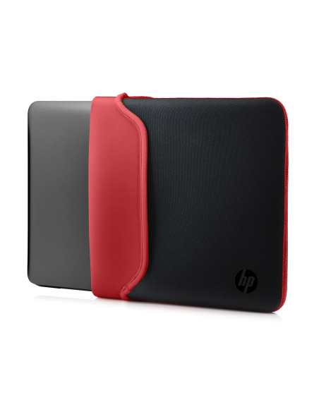 14" Sleeve per laptop Reversible, red/black, neoprene, double sided, HP 14" Sleeve per laptop Reversible, red/black, neoprene, double sided, HP