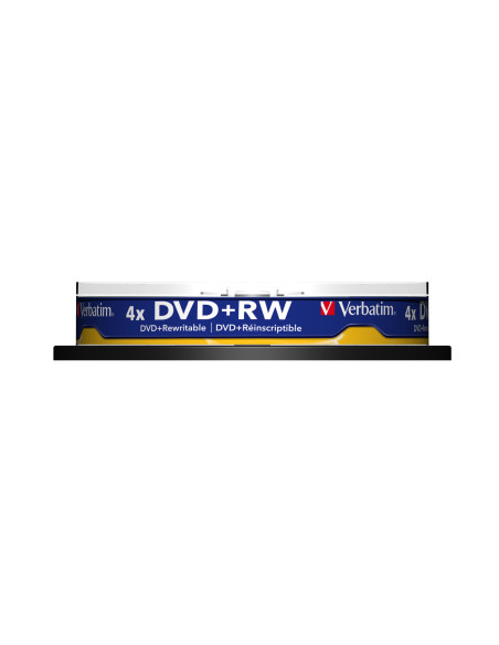 4x DVD+RW, 4,7GB