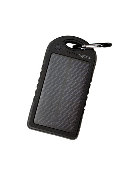 5000 mAh - Power Bank Solare,  2 porte USB 5000 mAh - Power Bank Solare,  2 porte USB