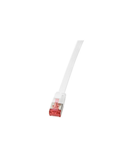 7,50 mt Flat Cat.6 Shielded (PIMF) white 7,50 mt Flat Cat.6 Shielded (PIMF) white