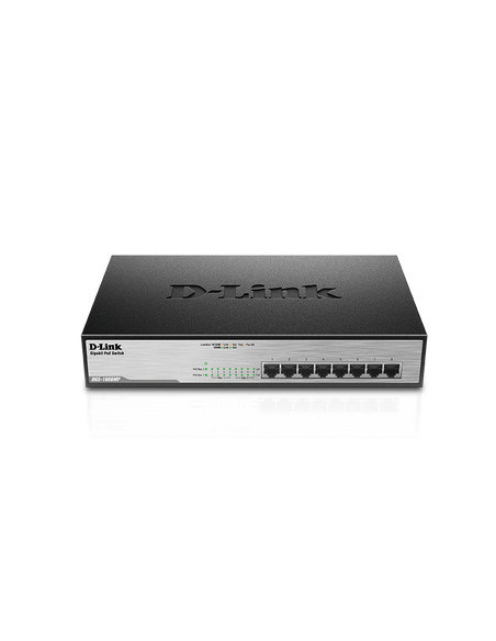 8-Port Desktop Gigabit PoE+Switch DGS-1008MP 8-Port Desktop Gigabit PoE+Switch DGS-1008MP
