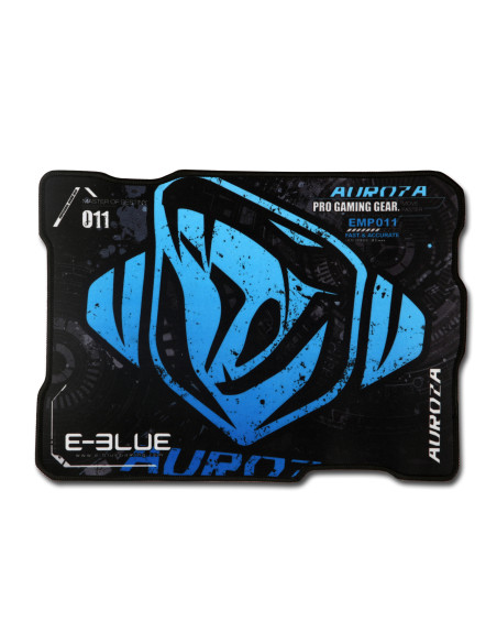 Mouse pad, Auroza, game, black and blue, 36.5x26.5 cm