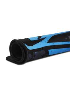 Mouse pad, Auroza, game, black and blue, 36.5x26.5 cm 2