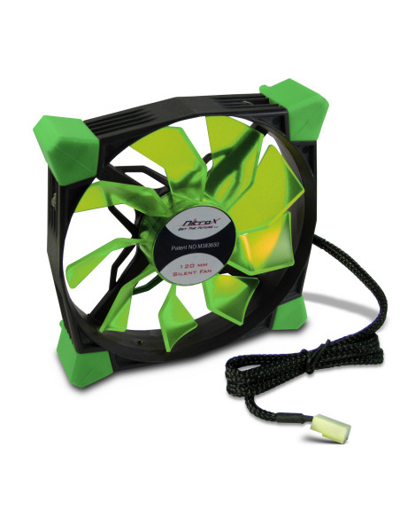 120mm Ultra silent van verde