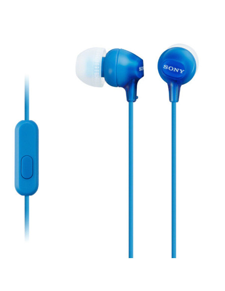 Auricolari con cavo In-Ear Wired Earbuds with Mic Blue Auricolari con cavo In-Ear Wired Earbuds with Mic Blue