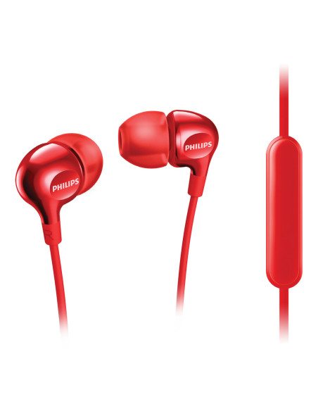 auricolari con cavo, rosso auricolari con cavo, rosso