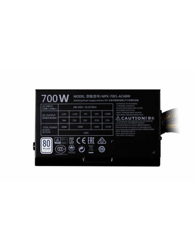 700W MasterWatt Lite 80+ Silent