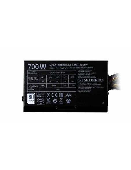 700W MasterWatt Lite 80+ Silent