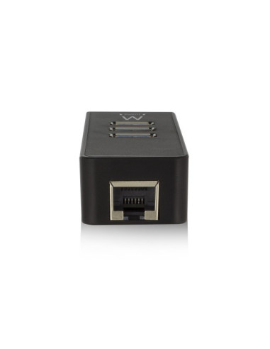 Hub 3 Porte USB 3.0 +  Porta Ethernet Black