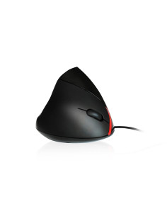 Verticale Ergonomico USB nero-rosso 2