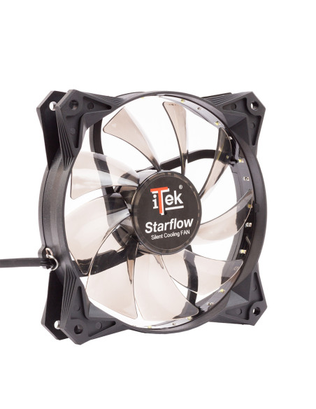 120mm Star Flow Silent Fan - White