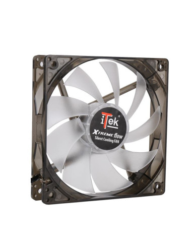 120mm Xtreme Flow Silent Fan - White