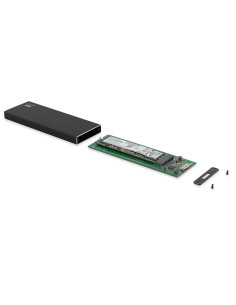 Box Esterno per SSD M.2 USB 3.1 Nero SATA 2