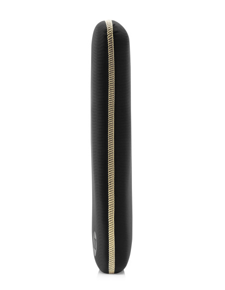 14" Sleeve for laptop, Reversible, gold/black, neoprene 14" Sleeve for laptop, Reversible, gold/black, neoprene