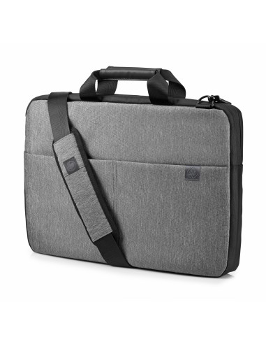 15.6" Bag per laptop, grey, polyester