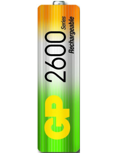 Ricaricabili Ni-MH 1.2V 2600mAh 2pz Recyko+ 2