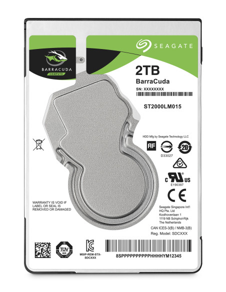 2TB BarraCuda 128MB 2TB BarraCuda 128MB