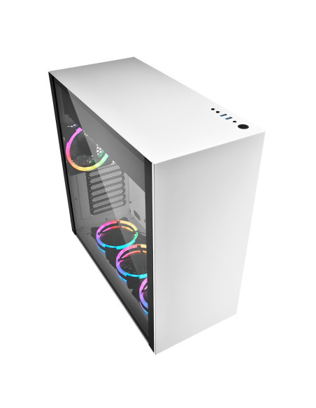PURE STEEL RGB white MidiTower