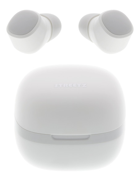 True Wireless Stereo in-ear, IPX6 charge case, Bianco