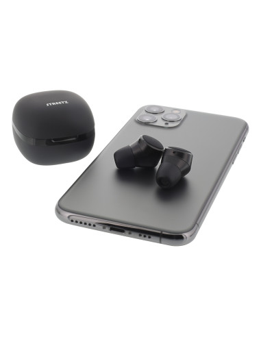 True Wireless Stereo in-ear, IPX6 charge case, black