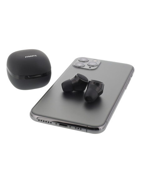 True Wireless Stereo in-ear, IPX6 charge case, black True Wireless Stereo in-ear, IPX6 charge case, black