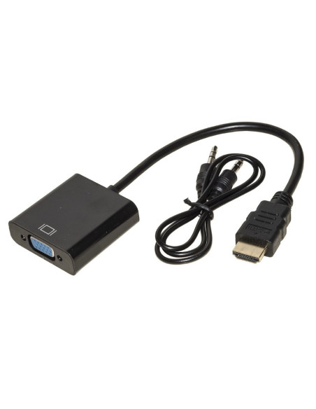 Adattatore HDMi M - VGA F Adattatore HDMi M - VGA F