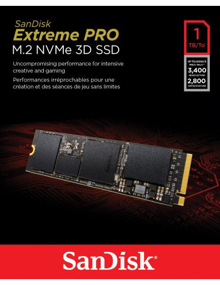 1TB Extreme PRO NVMe 3D SSD PCIe 3.0 x4 1TB Extreme PRO NVMe 3D SSD PCIe 3.0 x4