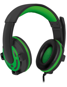WARHEAD G-300, Cuffie con microfono, nero/verde 2