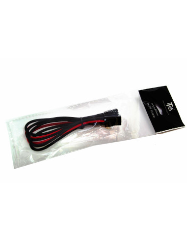 0,25 mt 6pin PCI-E CONNECTOR Rosso/Nero Tessuto