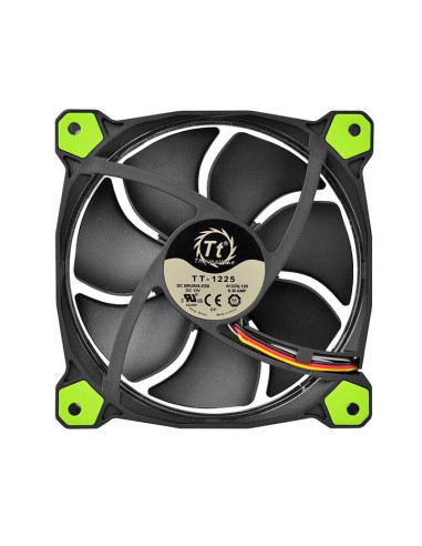 140mm Riing 14 LED Green 140X140X25mm
