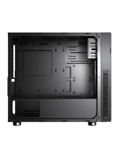 Sylent Mini - Mini Tower mATX 2xUSB3 3x12cm-fan rivest. fonoassorbente