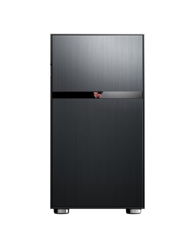 Sylent Mini - Mini Tower mATX 2xUSB3 3x12cm-fan rivest. fonoassorbente