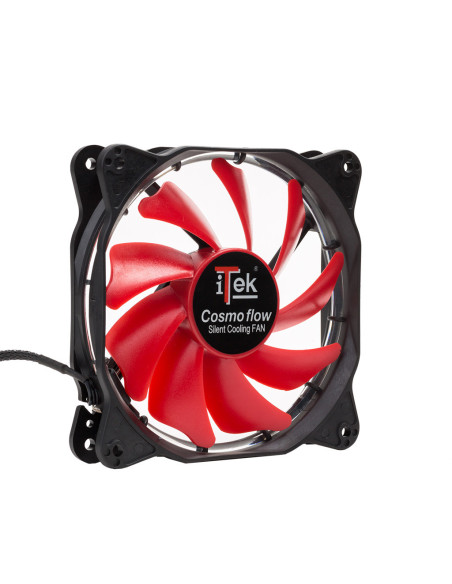 120mm Cosmo Flow Silent Fan - Red