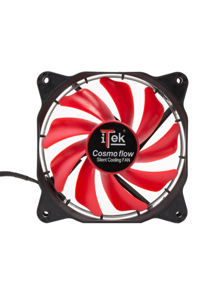120mm Cosmo Flow Silent Fan - Red