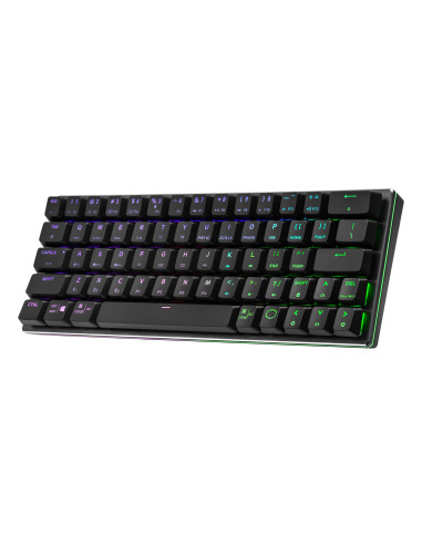 SK622 Space Grey, Hybrid Wireless Bluetooth, Low Profile Mechanical Red Switches