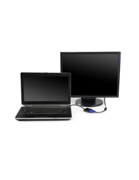 Video Cable Adapter HDMI VGA, 3.5mm Black