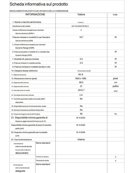 27" G27-20 Gaming Monitor 144Hz 1ms FHD IPS FreeSync G-Sync bordi-ultrasottili altezza-base-regolabile 27" G27-20 Gaming Monitor 144Hz 1ms FHD IPS FreeSync G-Sync bordi-ultrasottili altezza-base-regolabile