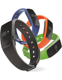 TM-Fit Black Bracciale Fitness Cardiofrequenzimetro Bluetooth 2