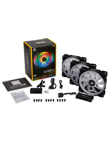 LL120 RGB Computer case Fan 12 cm x3