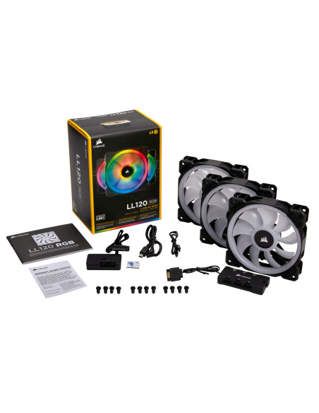 LL120 RGB Computer case Fan 12 cm x3