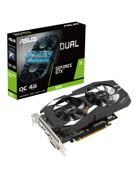 4GB GeForce GTX 1650 Dual DUAL-GTX1650-O4GD6-P
