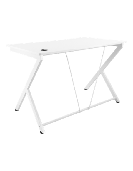 Gaming Desk bianco (116x75x75)cm