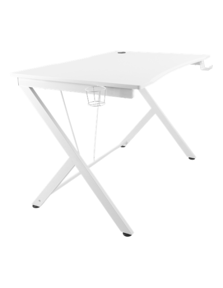 Gaming Desk bianco (116x75x75)cm