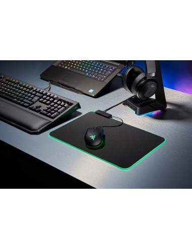 Golithus Chroma Gaming mouse pad Black, RGB Razer-Chroma