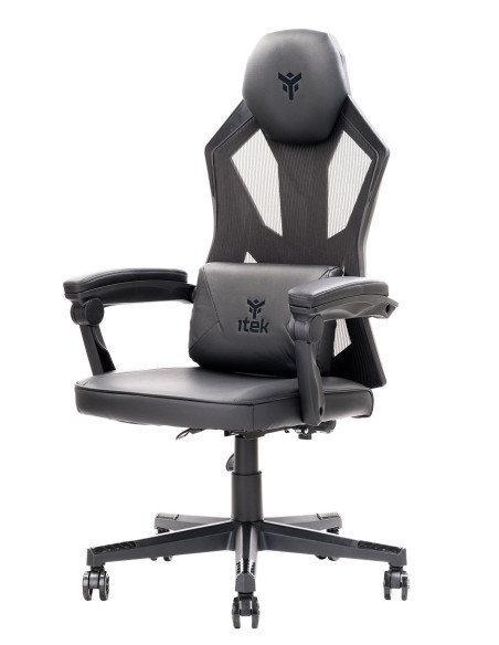 4CREATORS CF50 Gaming Chair Mesh seat, Black/Black