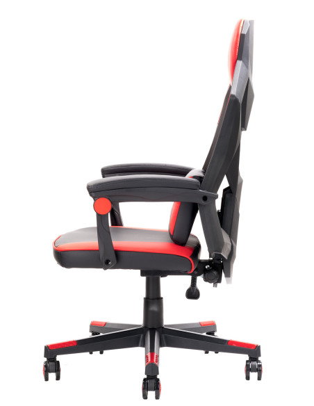 4CREATORS CF50 Gaming Chair Mesh seat, Black/Red