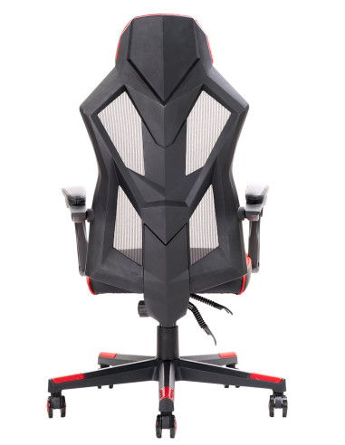 4CREATORS CF50 Gaming Chair Mesh seat, Black/Red