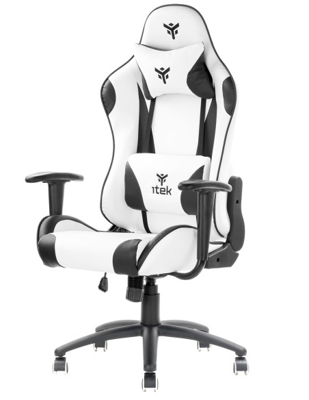 PLAYCOM PM20 Universal gaming chair Padded seat, Black/White